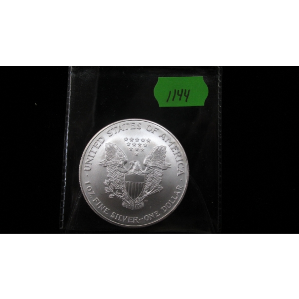 2000 AMERICAN 1OZ  .999 SILVER COIN (TAX EXEMPT)