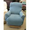 Image 1 : LAZY BOY RECLINING CHAIR W/BLUE COVER