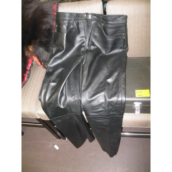 LEATHER PANTS, SZ 32