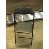 Image 2 : SET OF 4 BLACK FOLDING CHAIRS