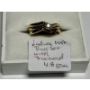 Image 1 : LADIES 14KT RING SET W/DIAMOND, 4.8G, SZ 4 3/4