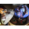 Image 2 : MISC. MASKS, WOODEN BOWL, BOOKS, ETC.