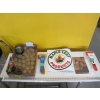 Image 1 : MISC. COLLECTABLES - SCRAPERS, VINTAGE FILTER HOLDERS, MAPLE LEAF STICKER, ETC.