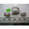 Image 1 : 3 BELT HOLDERS OR TIE SLIPS, MARKED STERLING