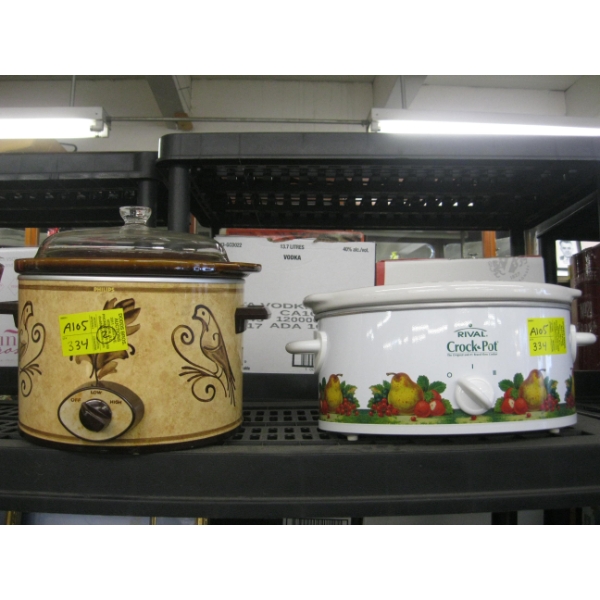 RIVAL CROCKPOT & A PHILLIPS CROCKPOT