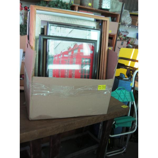 PICTURES, PICTURE FRAMES, ETC.