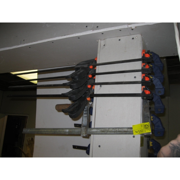 5 SLIDING CLAMPS