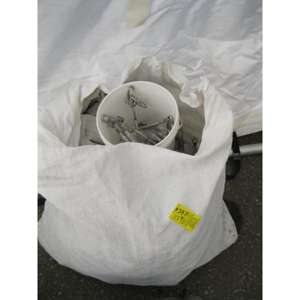 3 SHADE SAILS W/STAINLESS STEEL TURNBUCKLES