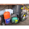 Image 1 : LG. LOT OF MISC. OILS, CLEANERS, ETC.