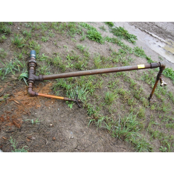 SINGLE PIPE W/2 SPRINKLER HEADS