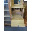 Image 3 : OAK SIDE BY SIDE SECRETARIAT DESK & BOOKCASE W/DROP FRONT