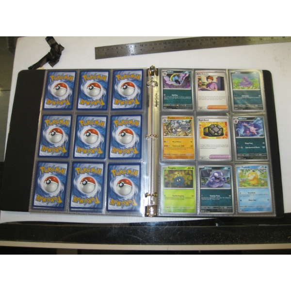 BINDER OF ASST. POKEMON CARDS