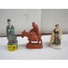 Image 1 : 3 CERAMIC FIGURINES
