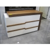 Image 1 : 3 DRAWER DRESSER W/SLIDING TOP DESK END