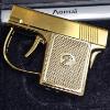 Image 2 : 2 LIGHTERS, LEAGUE OF LEGENDS, GOLD COLORED PISTOL, WORKING, W/ORIGINAL BOX