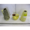 Image 1 : 3 PIECES OF WEST GERMAN POTTERY