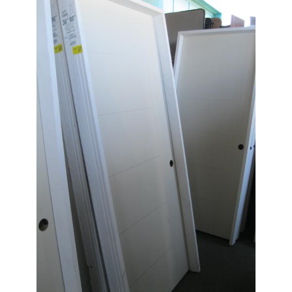 36" X 80" LEFT HAND INTERIOR DOOR W/FRAME