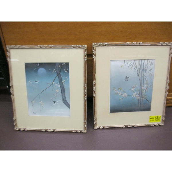 PAIR OF FRAMED PRINTS