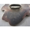 Image 2 : SIGNED CONE, 1990, STERLING SILVER NATIVE HEAD NAVAJO BELT BUCKLE