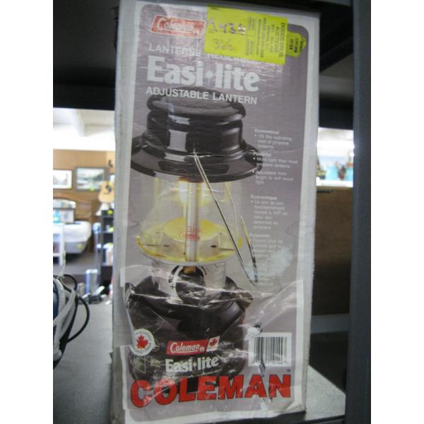 COLEMAN EASY LIGHT GAS LANTERN