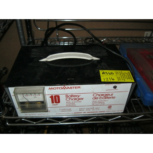 10 AMP 12 V BATTERY CHARGER
