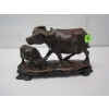 Image 1 : CARVED WATER BUFFALO FIGURINE