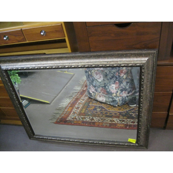 LG. BEVEL EDGE FRAMED MIRROR
