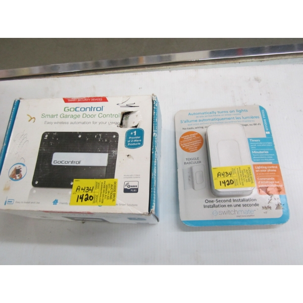 GO CONTROL SMART GARAGE DOOR CONTROLLER & A SWITCHMATE
