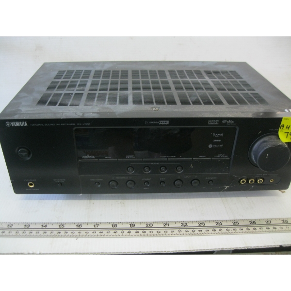 YAMAHA NATURAL SOUND AV RECEIVER, RX-V361