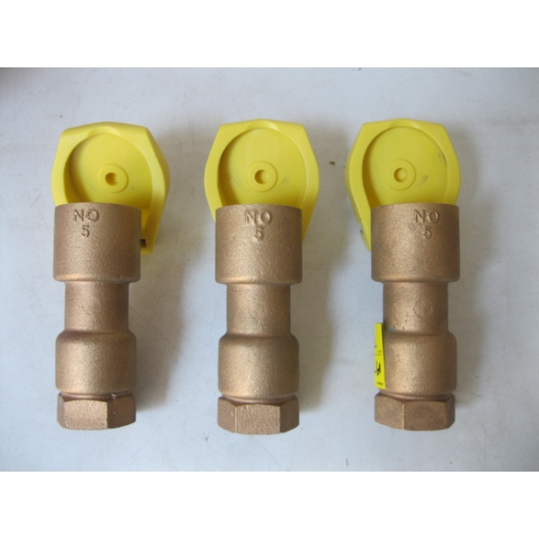 3 RAINBIRD METAL VALVES 