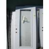 Image 1 : 36" X 80" METAL CLAD EXTERIOR DOOR W/CENTRE WINDOW - NO FRAME