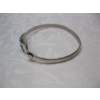 Image 4 : STERLING SILVER (.925) BRACELET W/TURQUOISE STONE, 20G