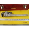 Image 3 : RED TOOLBOX W/MISC. TOOLS