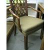 Image 6 : DINING TABLE W/6 UPHOLSTERED CHAIRS