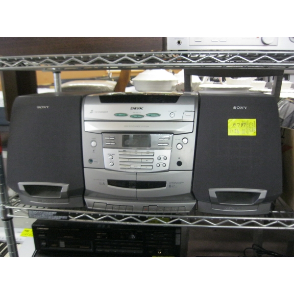 SONY PORTABLE BOOKSHELF STEREO SYSTEM