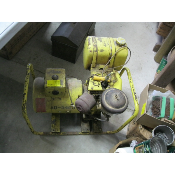 GAS GENERATOR, MFG IN MARCH OF 1962 - 1500W