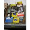 Image 3 : 2 BOXES OF MISC. - CYLINDER CONES, COMPRESSION TESTER, U-JOINTS, ETC.