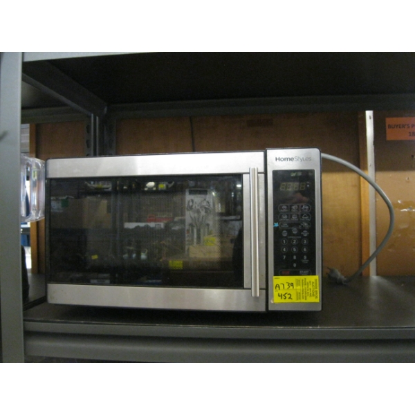 HOMESTYLES  STAINLESS MICROWAVE