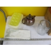 Image 6 : 2 BOXES OF MISC. COLLECTOR BOTTLES, PLASTIC CONTAINERS, TEAPOTS, ETC.