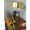 Image 2 : DECORATIVE BRASS TOPPED LAMP & DÉCOR PIECE
