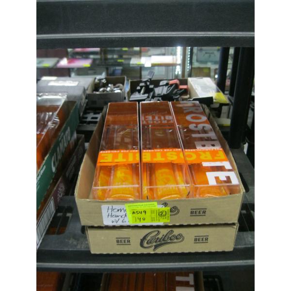 6 BOXES OF FROSTBITE PEACH ALCOHOL ICE POPS