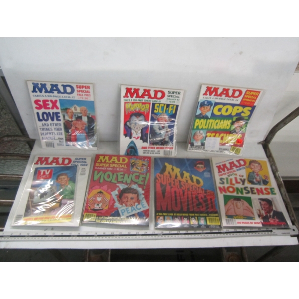 7 MAD MAGAZINES