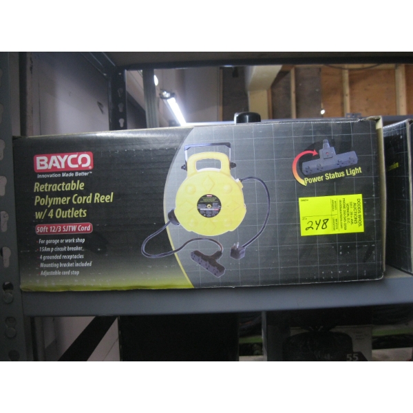 NEW RETRACTABLE CORD REEL