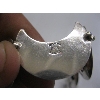 Image 3 : SILVER 1/2 MOON DESIGN NECKLACE - STAMPED .925 MEXICO