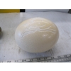 Image 3 : OSTRICH EGG & STONE EGGS, BRASS BOWL, ETC.