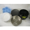 Image 3 : 2 WOKS, BAKING CAKE PANS, ETC.