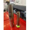 Image 1 : 2 POST WAR GERMAN BRUTULIST STEEL LATHE TURNED VASES