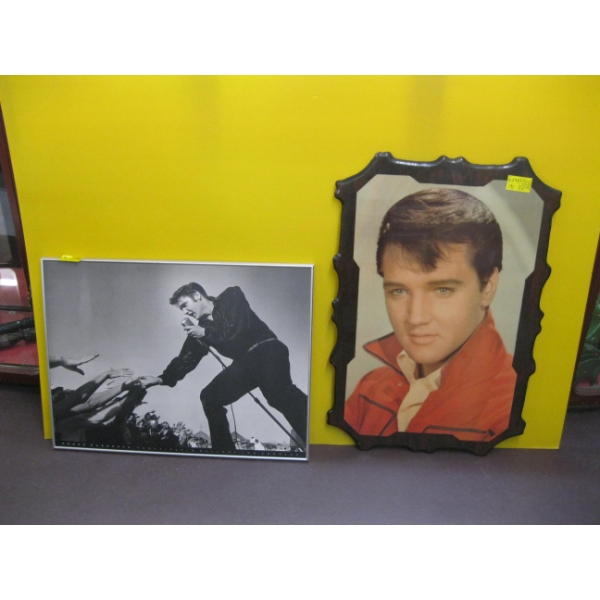 2 PICTURES OF ELVIS