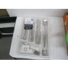 Image 3 : MISC. CUTLERY SET, KABOB TRAYS, PLASTIC BOWLS/PLATES, ETC.