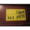 Image 3 : LG. OAK GLASS DOORED DISPLAY CABINET